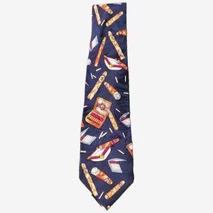 27) NOVEL-TIES by RAFFÈ 100% Silk Cigar U.S.A. Vintage Tie